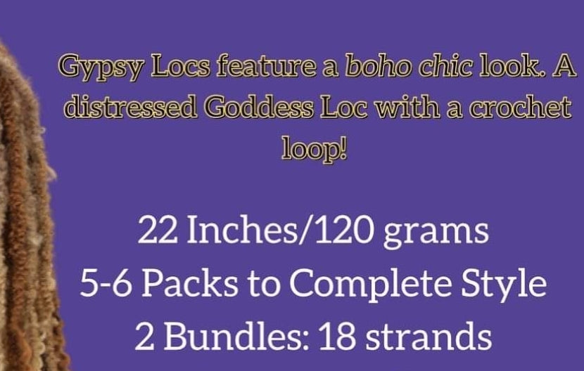 Linda 3X Boho Gypsy Locs