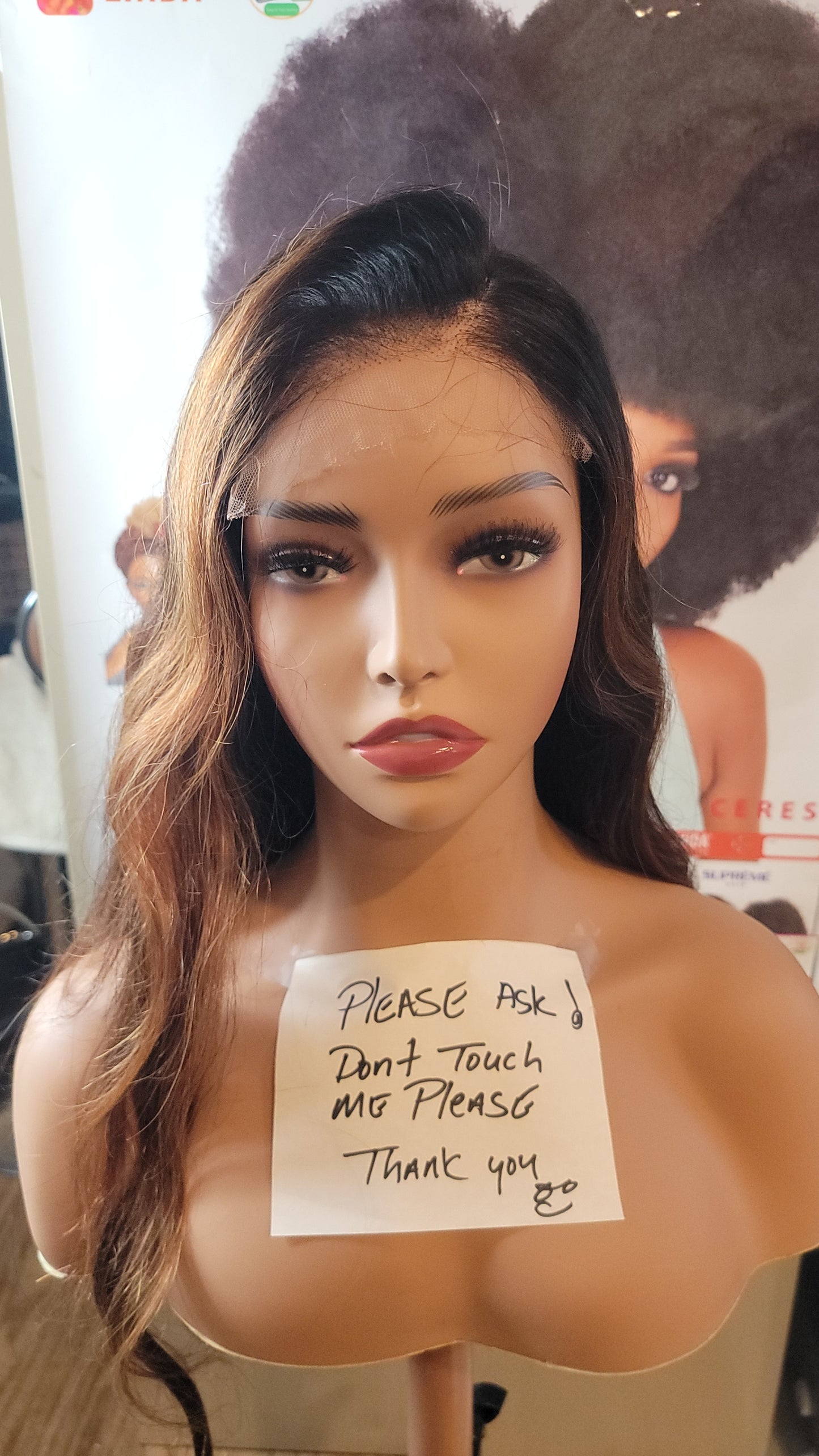 T&J Beauty lace glue-less wig (Mia) 24"