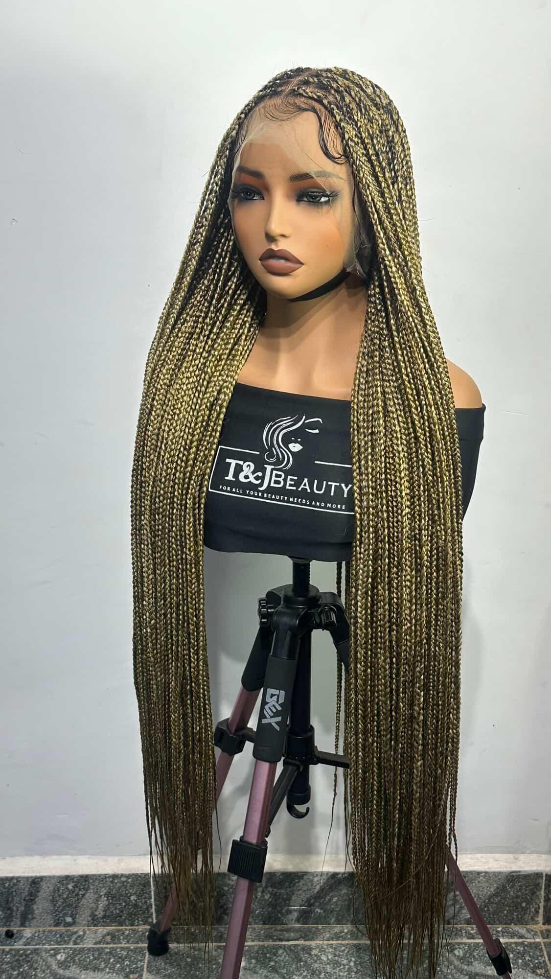 T&J Beauty braided wigs