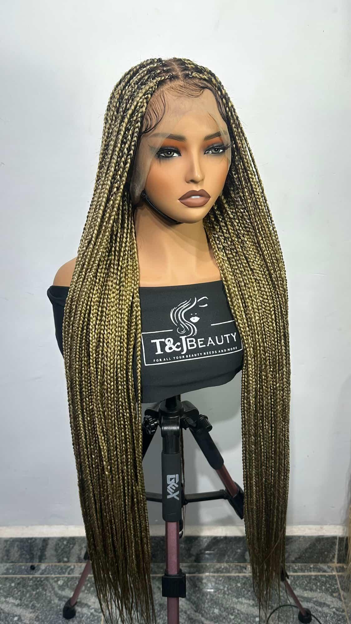 T&J Beauty braided wigs