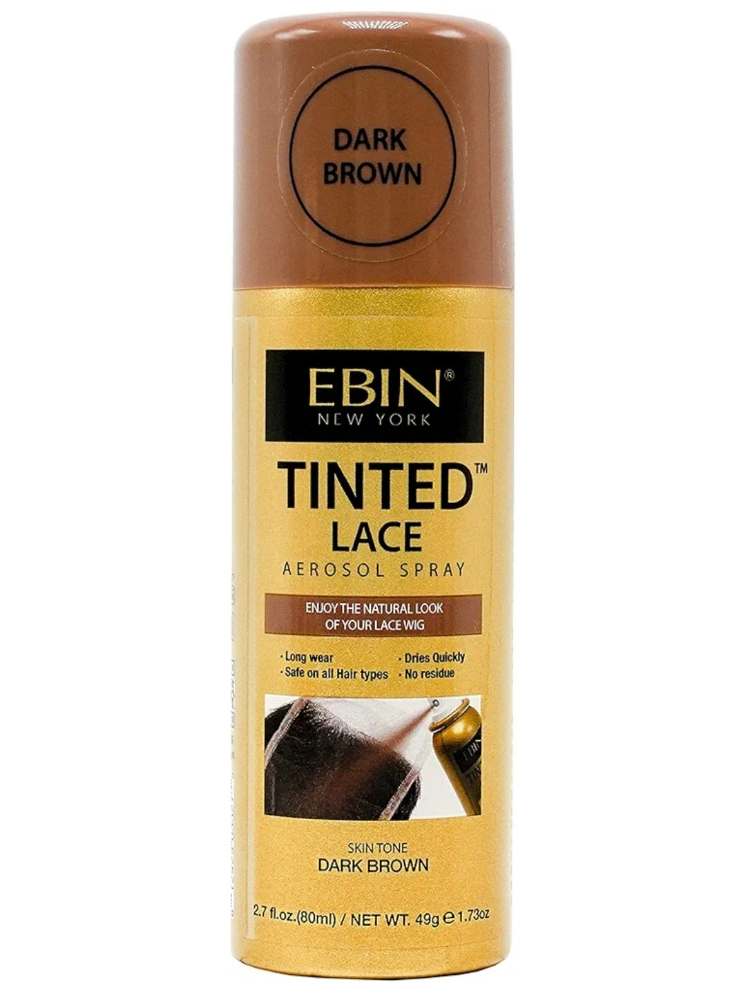 Ebin Tinted Lace ( Med Bwn )