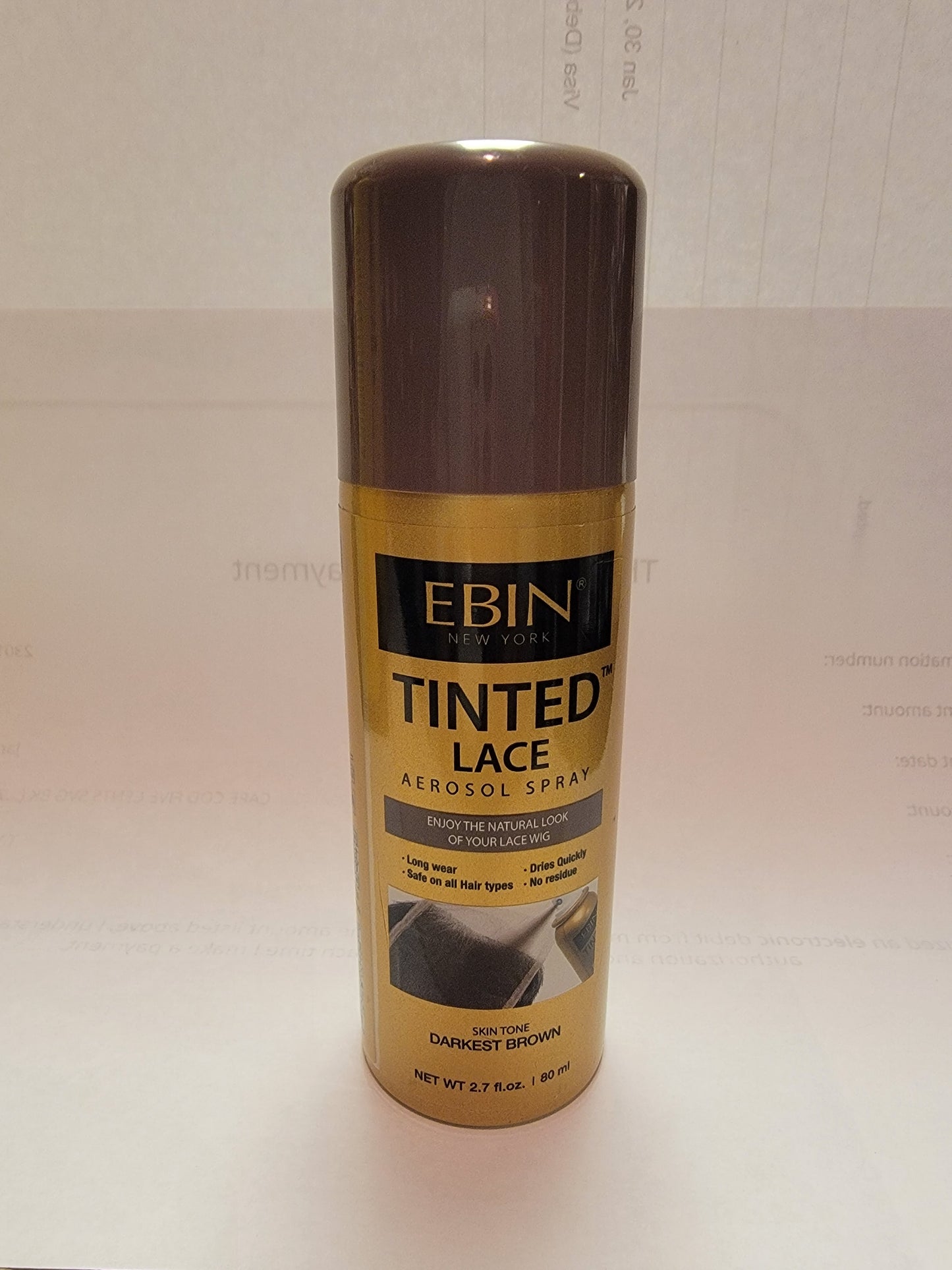 Ebin Tinted Lace ( Med Bwn )