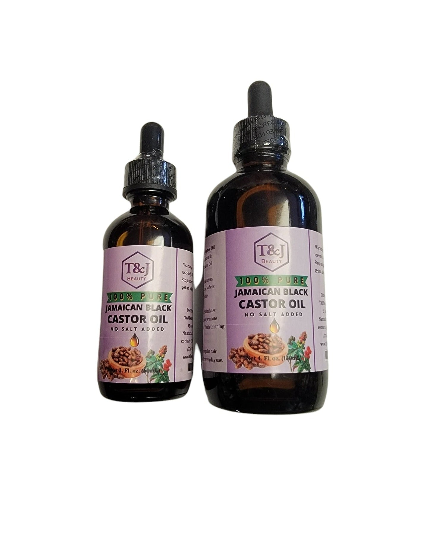 T&J Beauty's Jamaican Pure Essential Oils