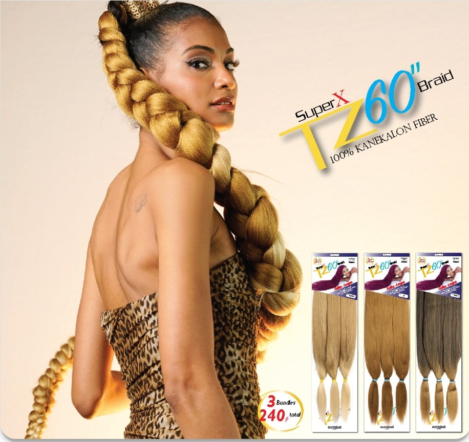 Super x TZ Braids 60"