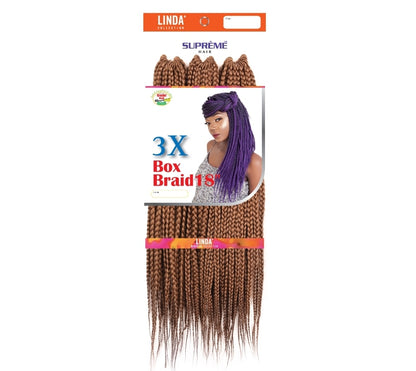 3X BOX BRAID 18" [LINDA]