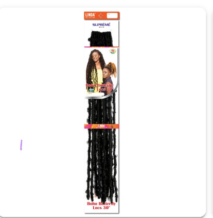 BOHO BUTTERFLY LOCS 30" [LINDA]