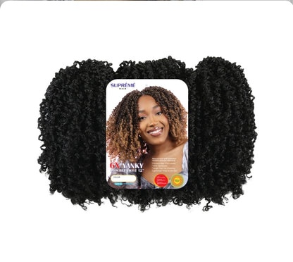 6X YANKY CROCHET TWIST 12"