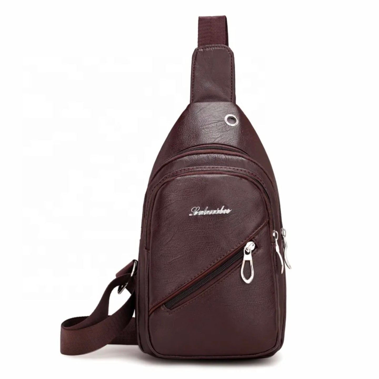 Men Pu Leather Chest bags