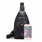 Men Pu Leather Chest bags