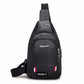 Men Pu Leather Chest bags