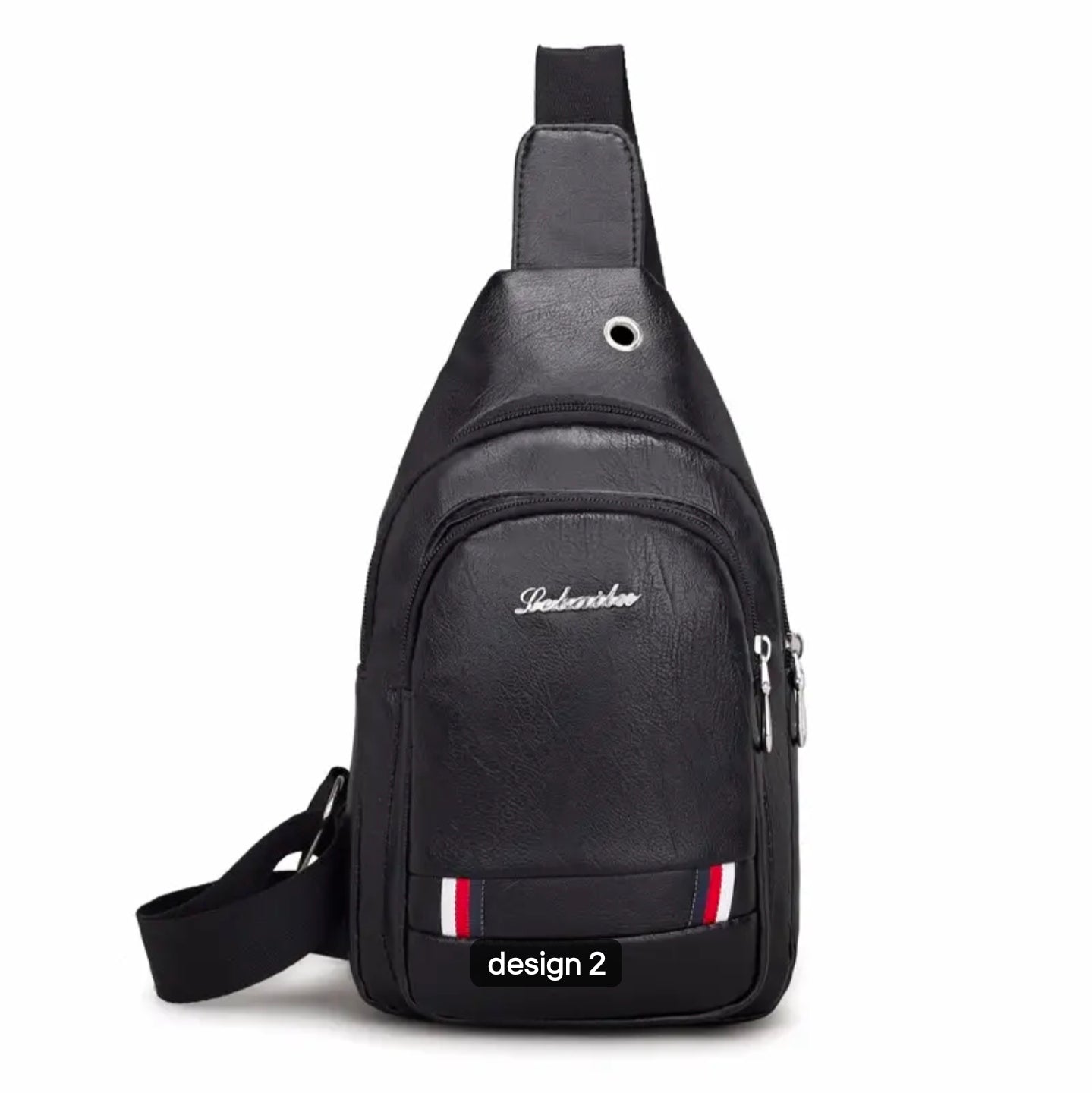 Men Pu Leather Chest bags