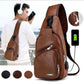 Men UB Charging and earphone hooks crossbody bag