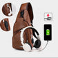 Men UB Charging and earphone hooks crossbody bag