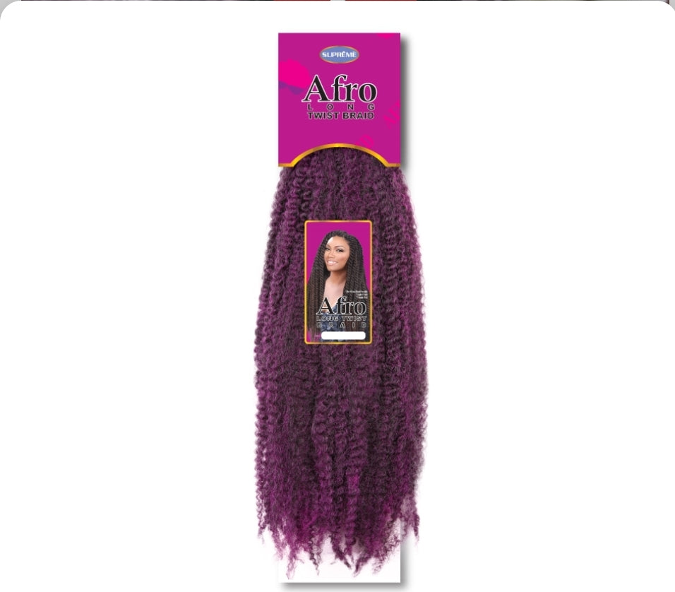 AFRO LONG TWIST BRAID 44"