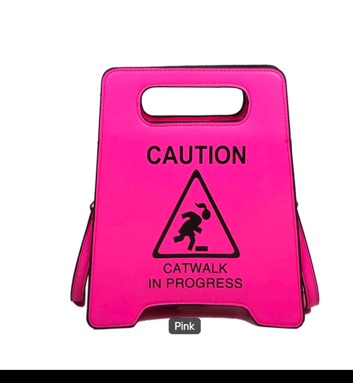 Caution hand bag/crossbody