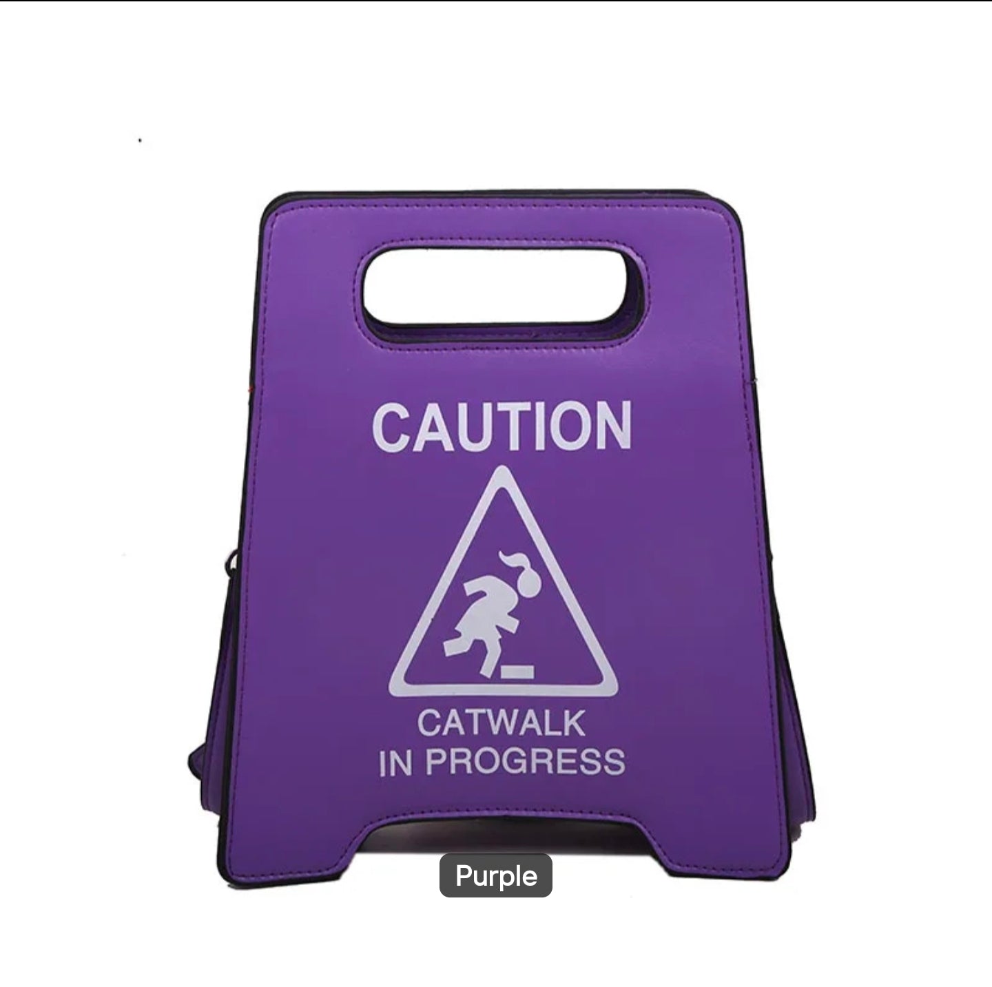 Caution hand bag/crossbody