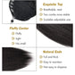 26 inch Black Ponytail Extension, Drawstring Ponytail
