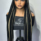 T&J Beauty Cornrow lace wig Kami 35"