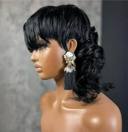(SUPRA WIG) SYN FULL WIGS & HUMAN HAIR WIGS