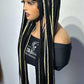 T&J Beauty Cornrow lace wig Kami 35"