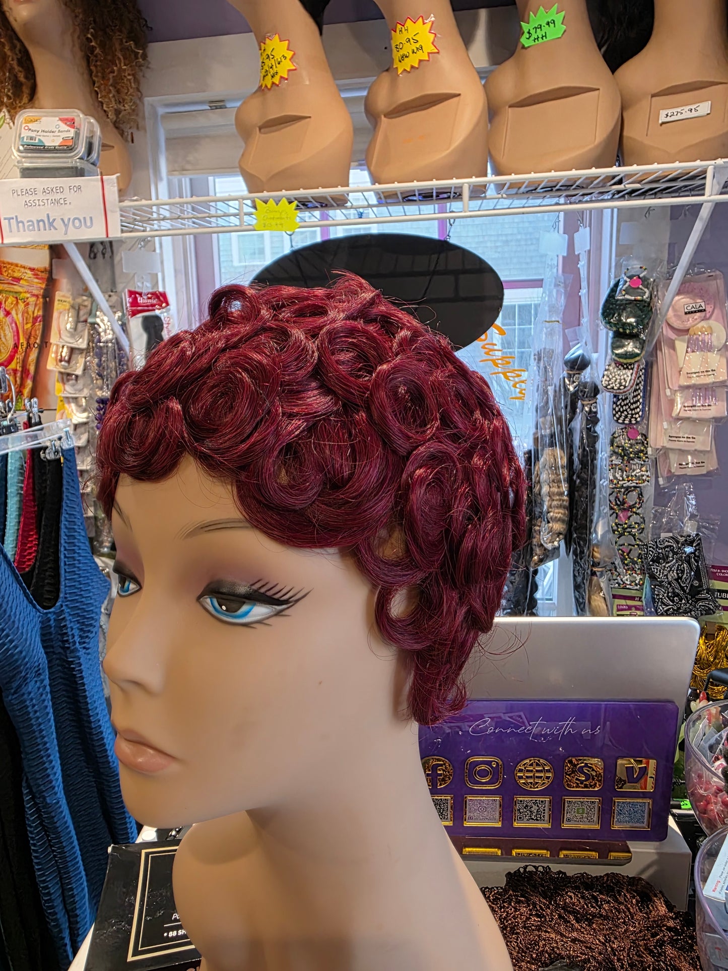 HH wigs curly