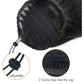 26 inch Black Ponytail Extension, Drawstring Ponytail