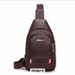 Men Pu Leather Chest bags