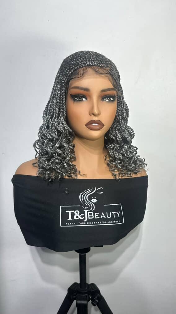 T&J Beauty Lace wig cornrow  Mia
