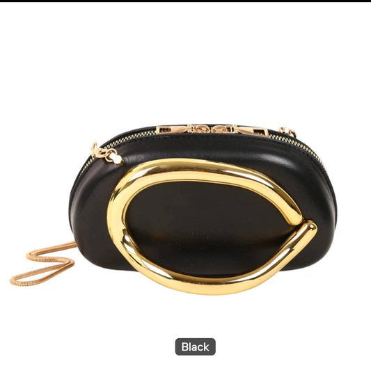 Sm chain crossbody shoulder bag