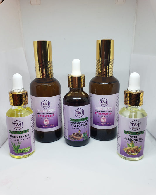 T&J Beauty's Jamaican  Pure Essential Oils