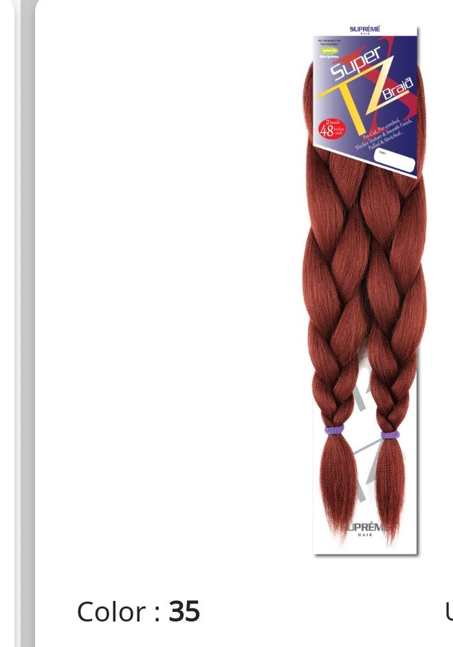 SUPER X TZ PRE STRETCH BRAID
