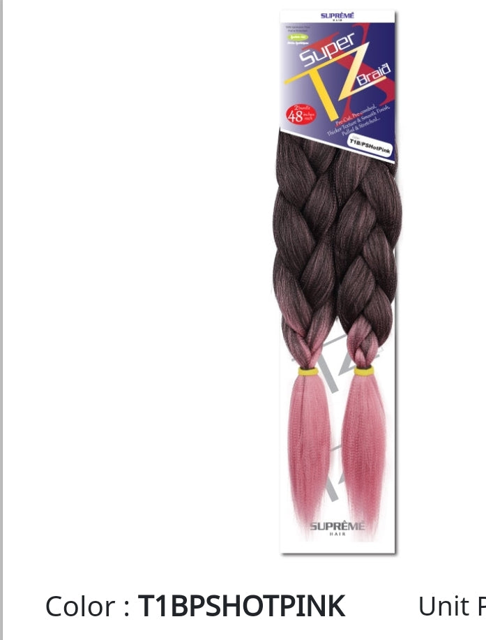 SUPER X TZ PRE STRETCH BRAID
