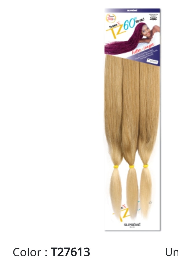 Super x TZ Braids 60"