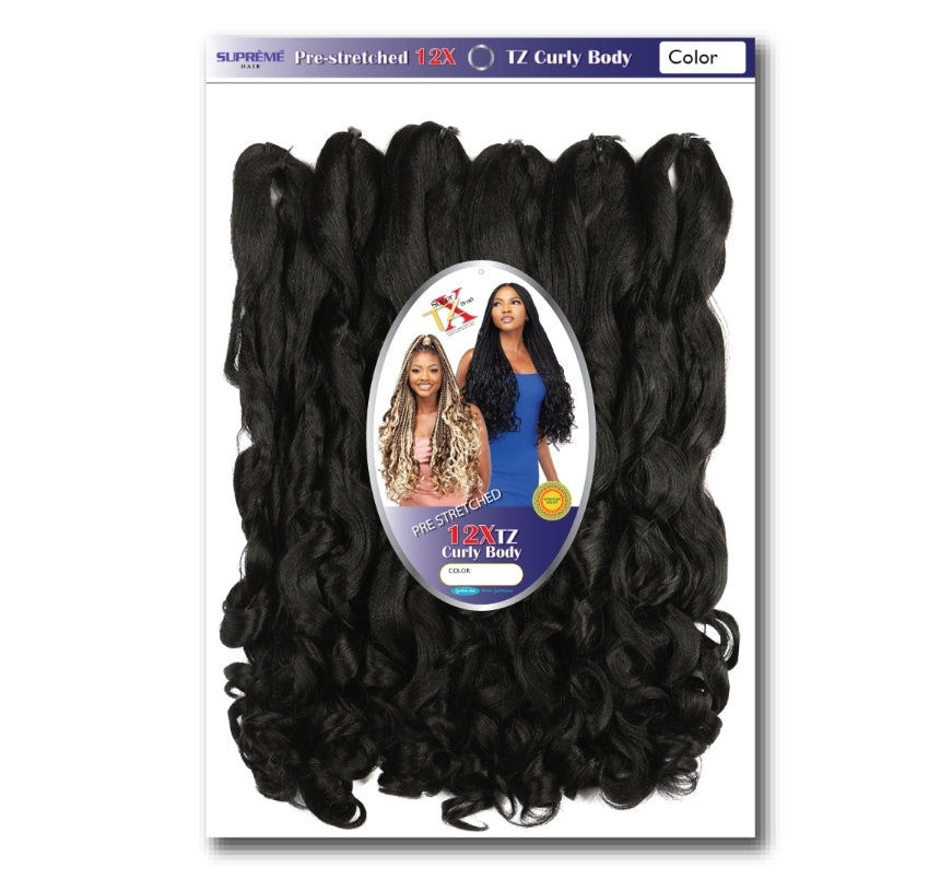 12X TZ CURLY BODY PRE STRETCH